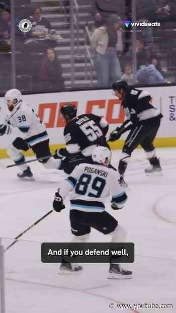 The new offensive system in LA 🆕   #hockey #nhl #podcast