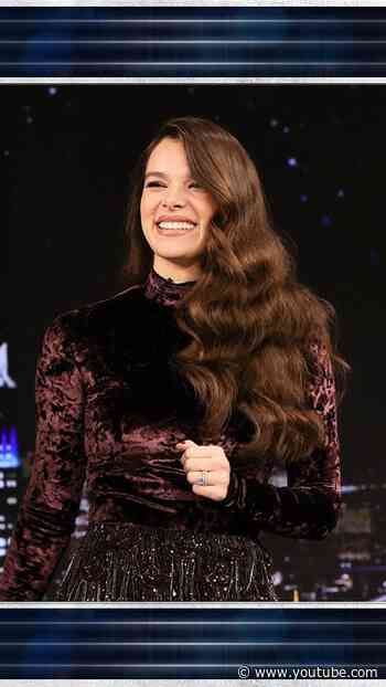 #HaileeSteinfeld has a lot to celebrate since the last time she was on the show! #FallonTonight