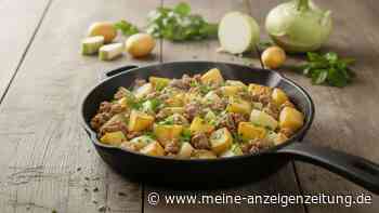 Kohlrabi-Hackfleisch-Pfanne mit Kartoffeln: Schnell, sättigend und voller Geschmack