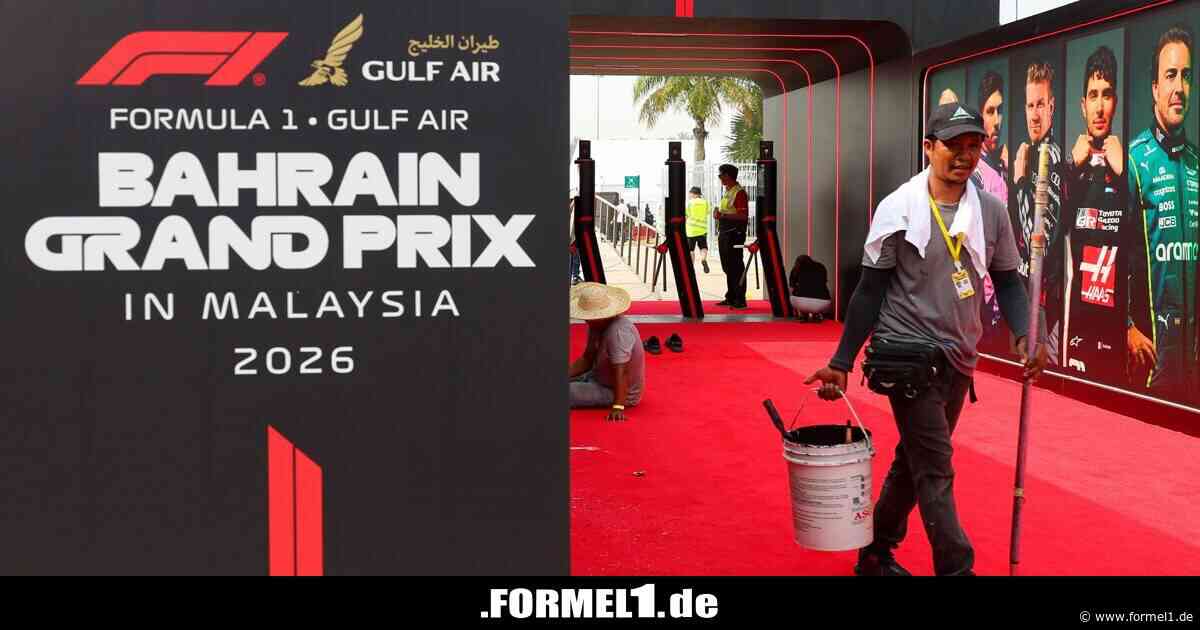 Rosenwasser und Co.: So viel Bahrain steckt im Formel-1-Rennen in Malaysia