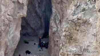 Horror after adventurer dad took TODDLER on rope down Utah gorge