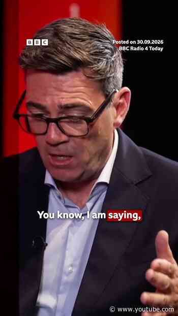Rejoining the EU is among options the UK government could look at, PM Andy Burnham says. #BBCNews