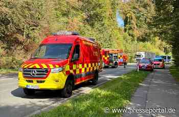 FW Mettmann: Schwerer Verkehrsunfall im Neandertal