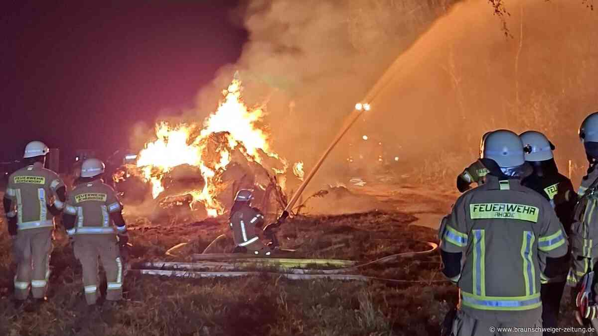 Es brennt in Ochsendorf, Süpplingen und Uhry – Polizei geht von Brandstiftung aus