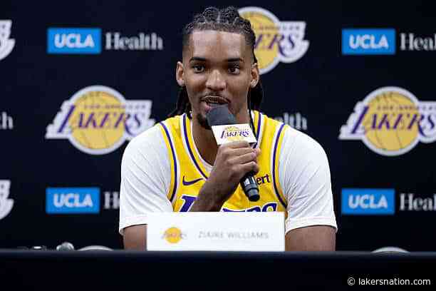 Lakers Media Day: Ziaire Williams Looking Forward To Contributing To A Winning Team