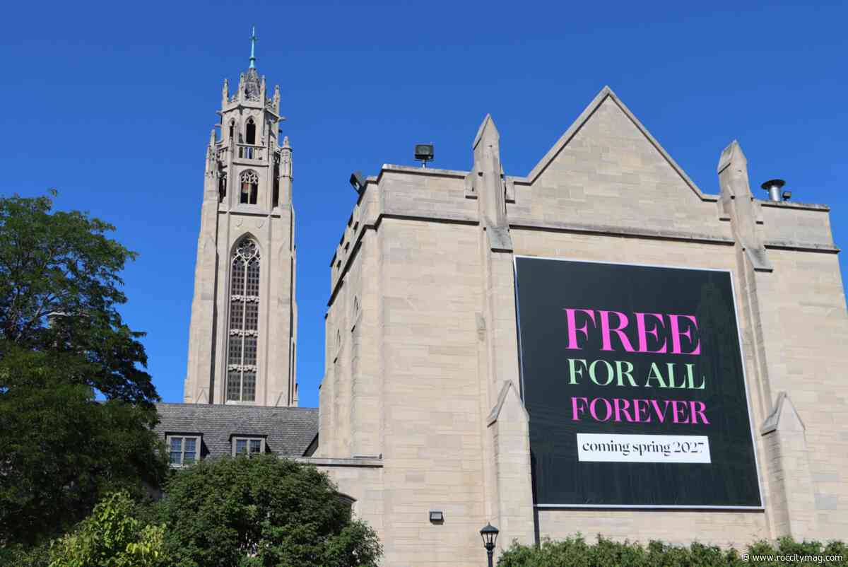 The Memorial Art Gallery will remove all admission fees in 2027, returning to its roots