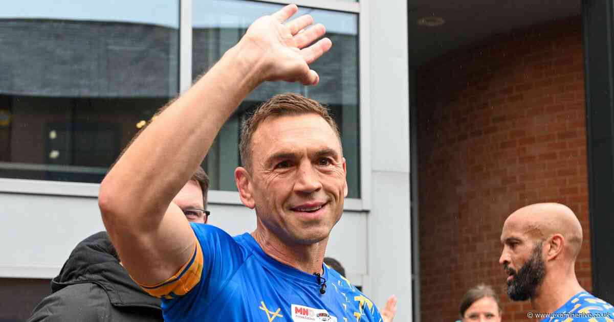 Kevin Sinfield's emotional Headlingley homecoming following William and Kate charity challenge support