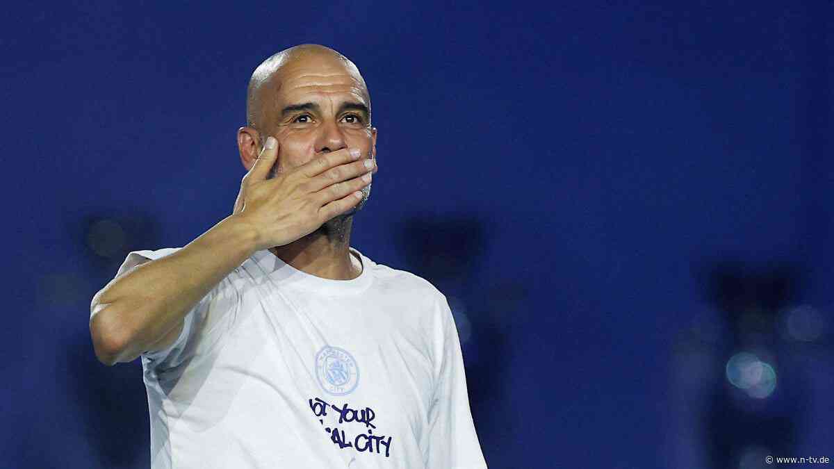 "Ich liebe euch alle": Guardiola meldet sich mit Ansage zum City-Skandal