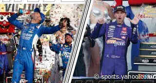 Pair of aces: Larson, Hamlin lay cards on the table in 1.5-mile Vegas showdown