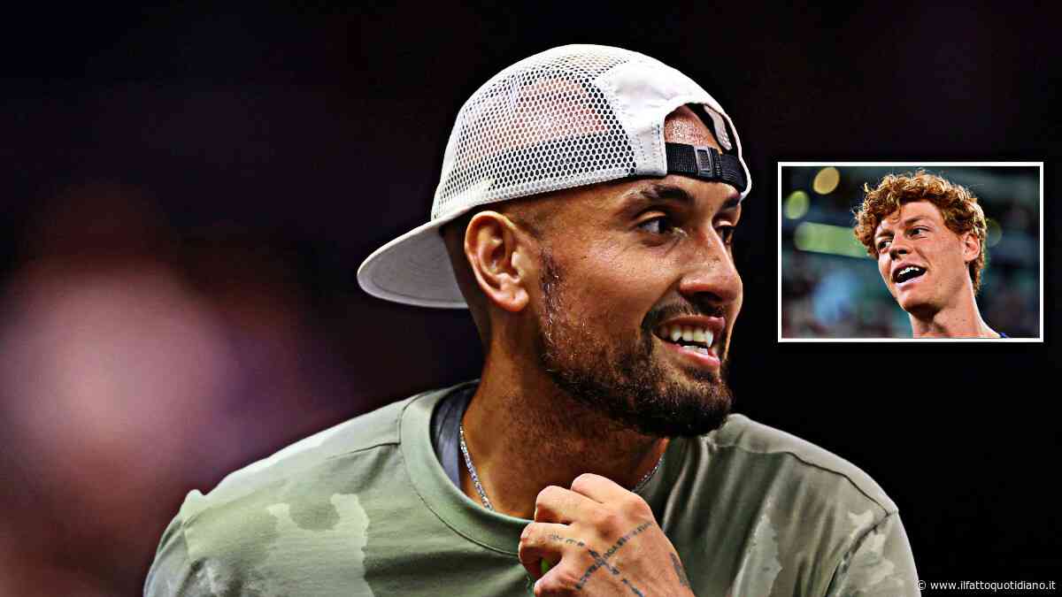 Kyrgios si è convertito: “Sinner è uno dei migliori colpitori della storia, con il tempo diventerà uno dei goat”