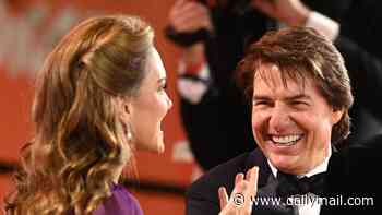 Tom Cruise fawns over 'stunning' Kate Middleton and says the future king made a 'smart choice' marrying her because she is 'intelligent, charismatic and fun'
