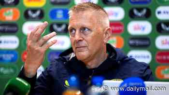 Ireland WILL play Israel on Sunday: Manager confirms rivals will meet again after goalkeeper refused to play amid 'Stop The Game' protest