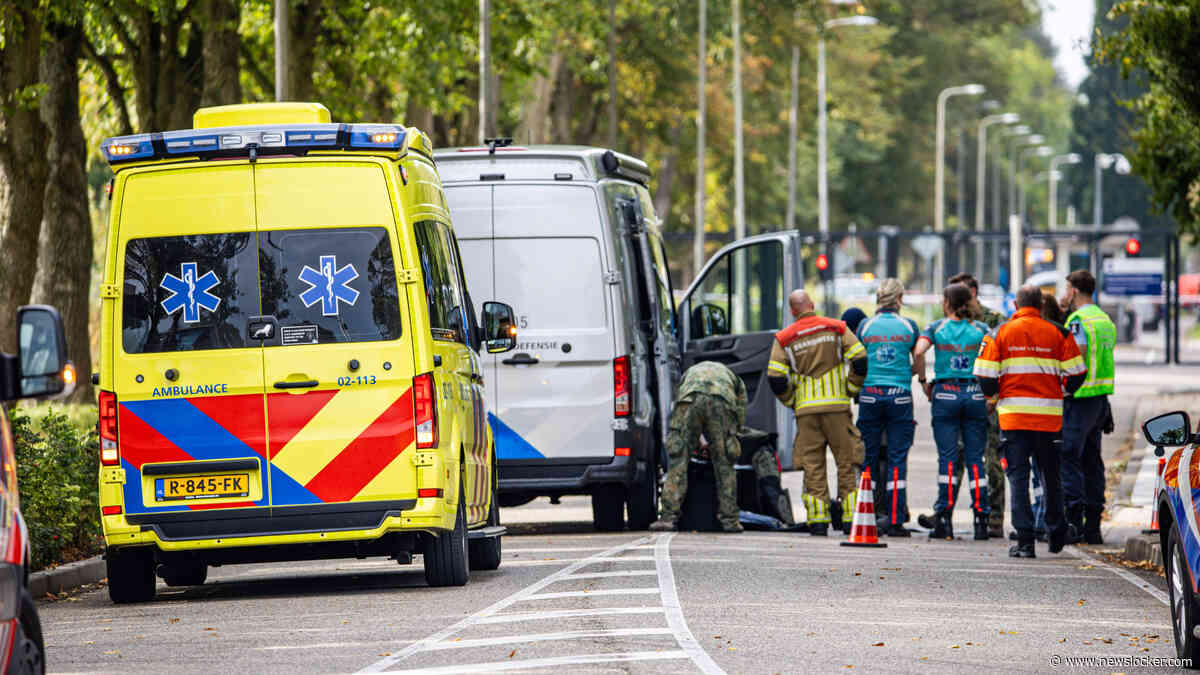 Bommelding bij vliegbasis Leeuwarden: geen explosief gevonden, verdachte aangehouden