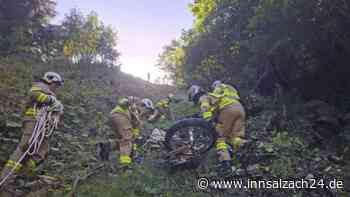 Biker aus Oberbayern übersteht filmreifen Motorrad-Crash, dann sticht ihn Wespe in die Zunge