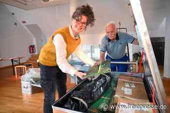 Oederaner Museum in grün: Neue Ausstellung rückt Handweber in den Fokus