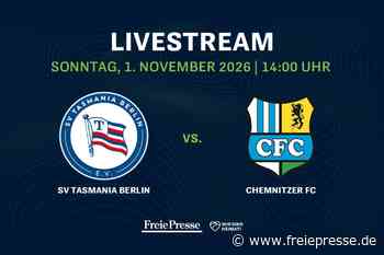 Regionalliga Nordost im Livestream: SV Tasmania Berlin gegen Chemnitzer FC