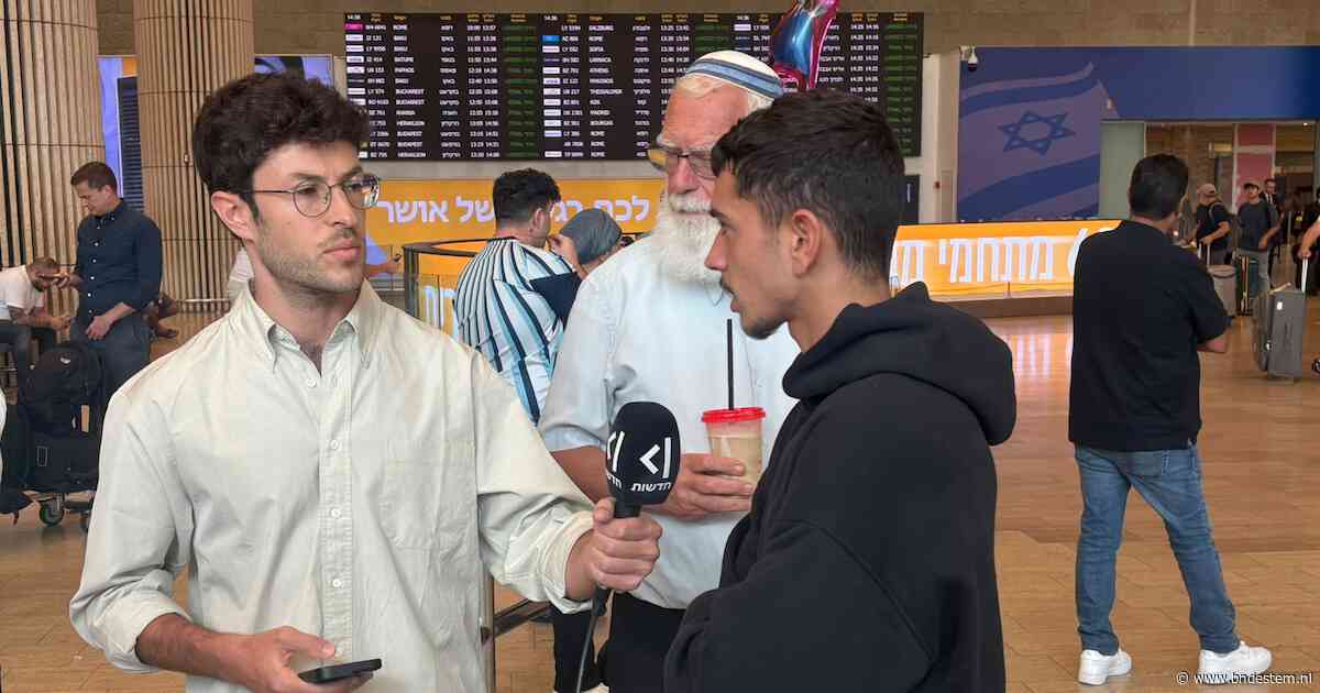 Spanning bij familieleden op de luchthaven in Tel Aviv: ‘Ze zijn echt getraumatiseerd’