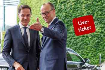 Merz und Rutte in Münster: Nato bekommt Westfälischen Friedenspreis