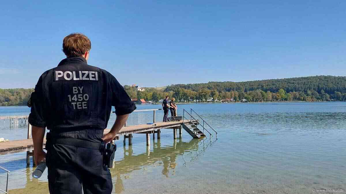 Taucher durchkämmen Pilsensee nach Tod eines 66-Jährigen