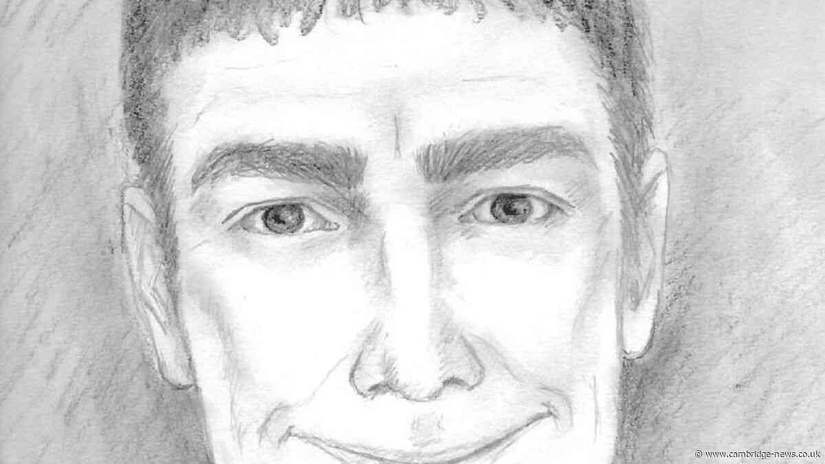 Drawing of suspect released after woman 'sexually assaulted' in village near St Neots
