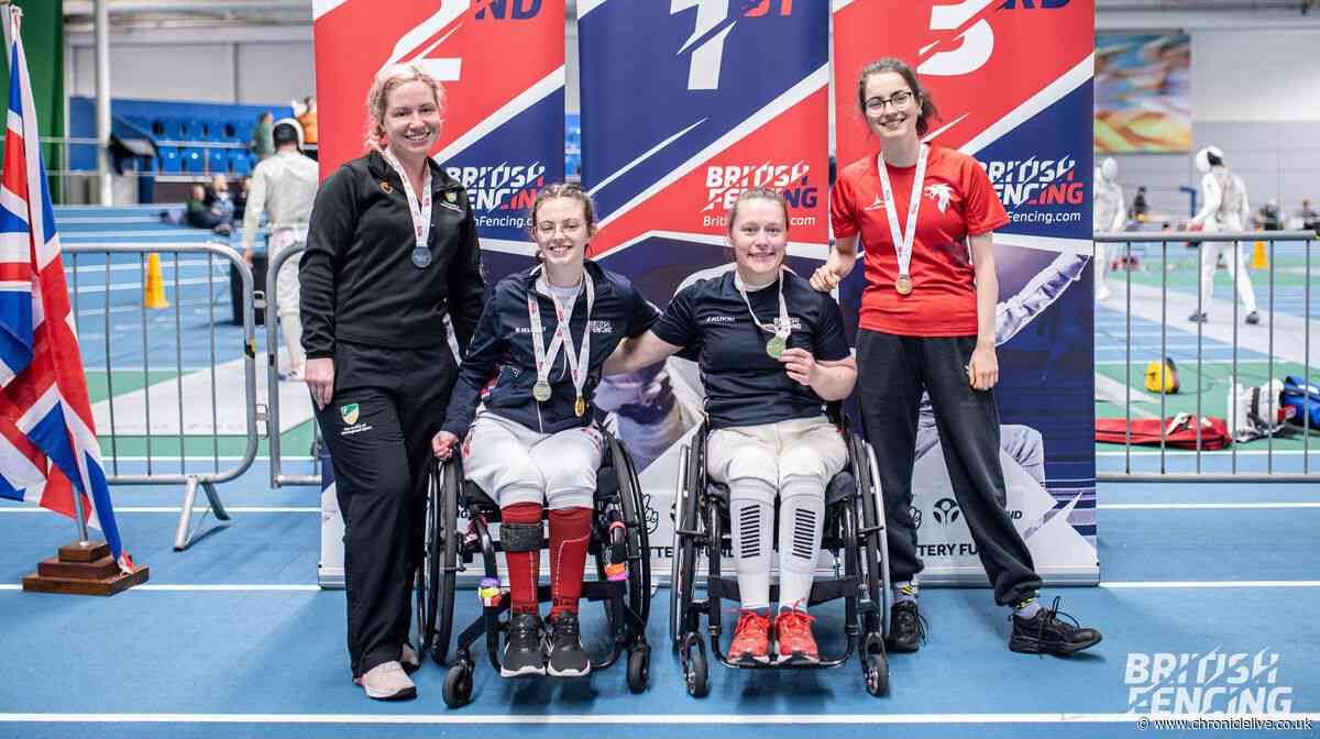 North East fencer Emily Holder hoping to relight fire of London 2012 in Cardiff