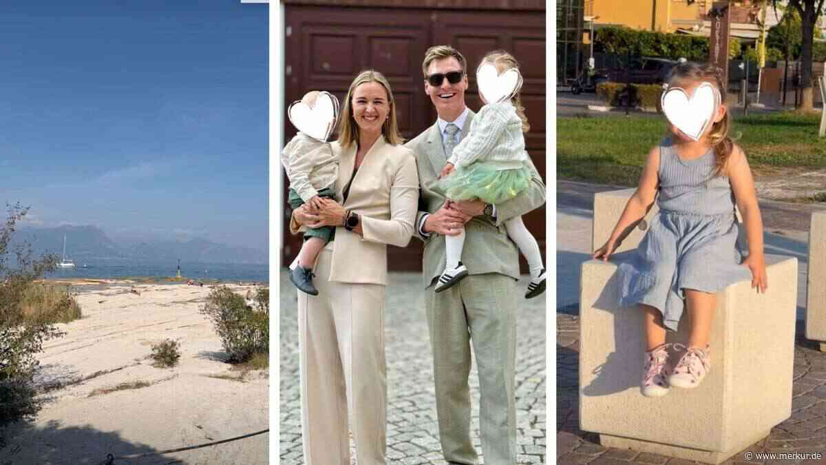 Denise Herrmann-Wick tourt mit ihren Kindern um den Gardasee
