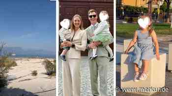 Denise Herrmann-Wick tourt mit ihren Kindern um den Gardasee