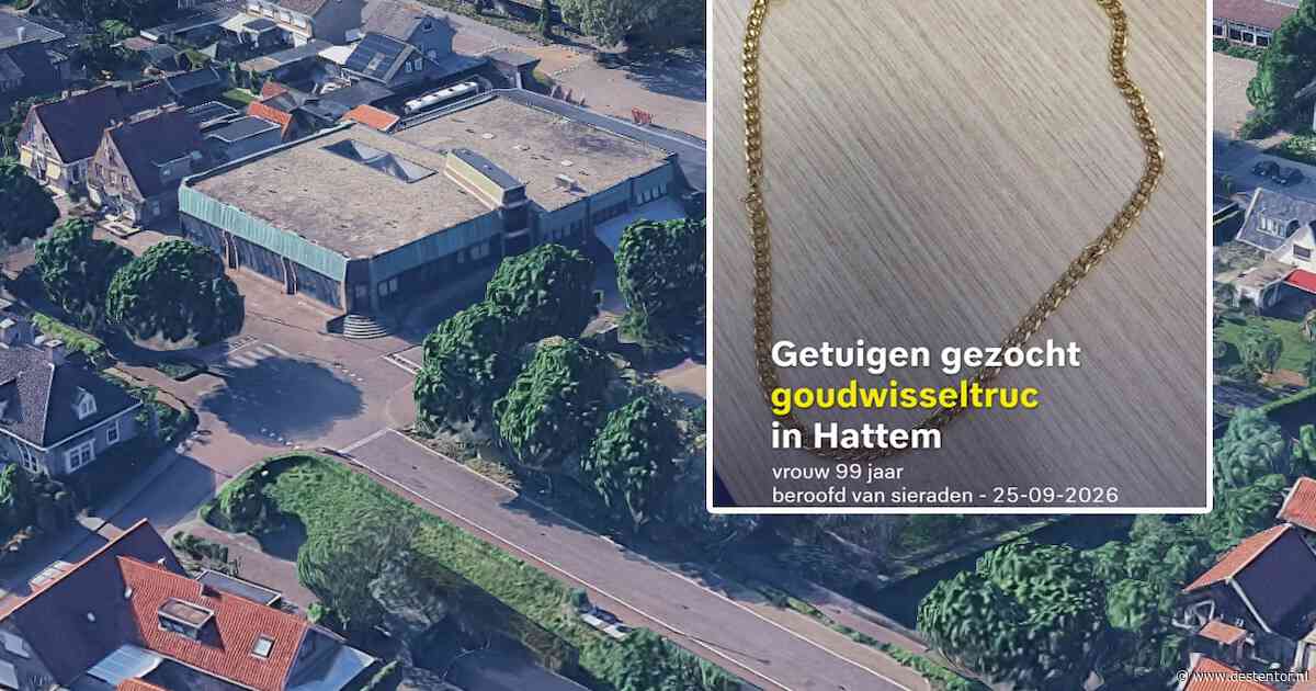 Vrouw (99) krijgt zomaar ketting omgehangen in Hattem, na de schrik ontdekt ze diefstal