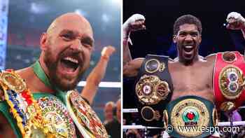 Tyson Fury vs. Anthony Joshua news conference LIVE: Latest updates as boxers meet face-to-face in London