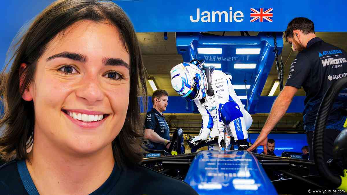 Behind Jamie Chadwick’s Day in Our F1 Car!