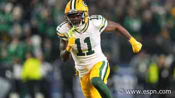 Sources: Packers place WR Reed on IR due to neck injury