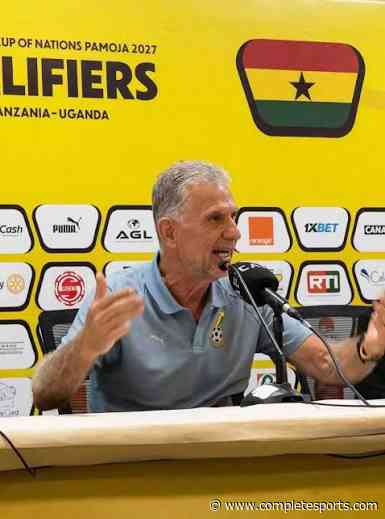 AFCON 2027Q: Quitting Is Not The Answer  –Defiant Queiroz Rejects Resignation Talk After Ghana’s Loss To Gambia