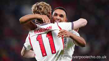 Trent Alexander-Arnold tells Thomas Tuchel what he wants to hear as Anthony Gordon responds