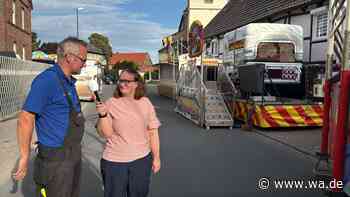 Was wird hier aufgebaut? Video zeigt neue Attraktion der Herbstkirmes