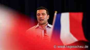 Frankreich: Antisemitismus-Vorwürfe gegen LePens Parteichef Bardella