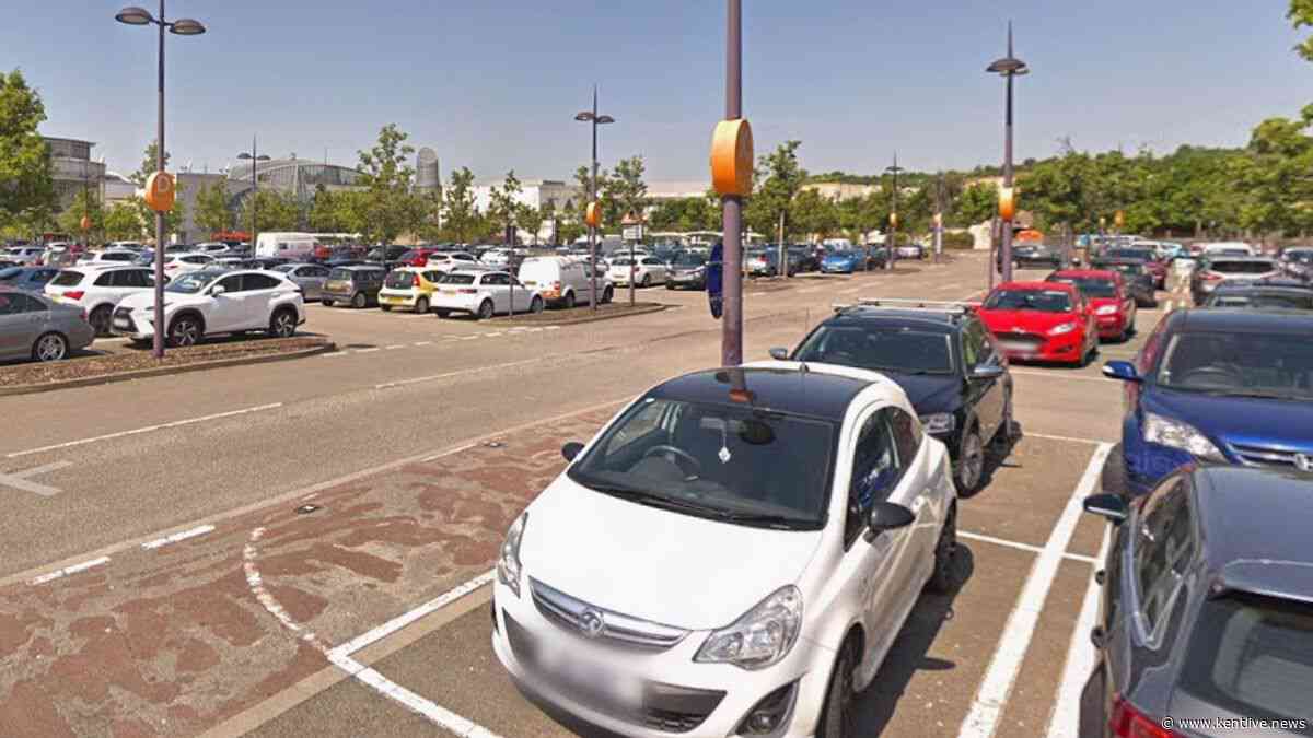 Hunt for BMW driver after man 'punched several times' and threatened with knife in Bluewater car park
