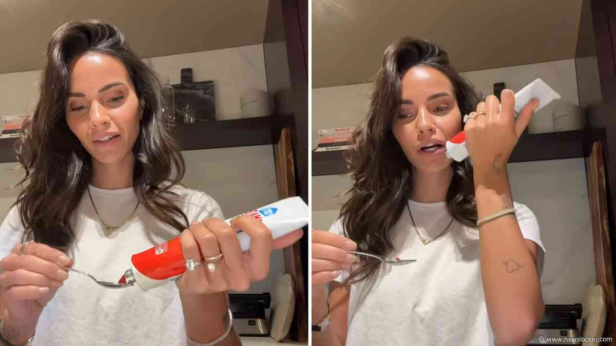 Monica Geuze eet tomatenpuree met lepel, maar is dat ook gezond? Diëtist licht toe