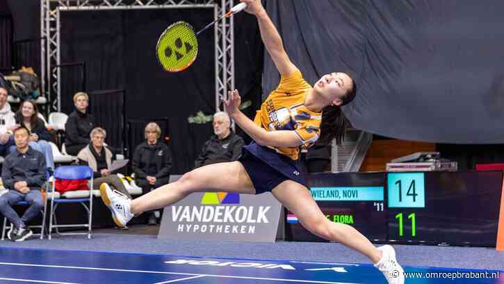 Geen dik belegde boterham, maar voor Flora (19) betekent badminton alles
