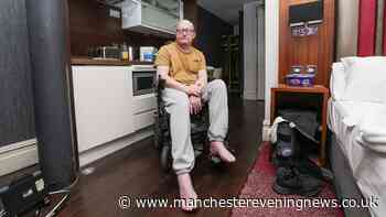 Convicted murderer who now says he's innocent in stand-off with Manchester council as he refuses to leave hotel room