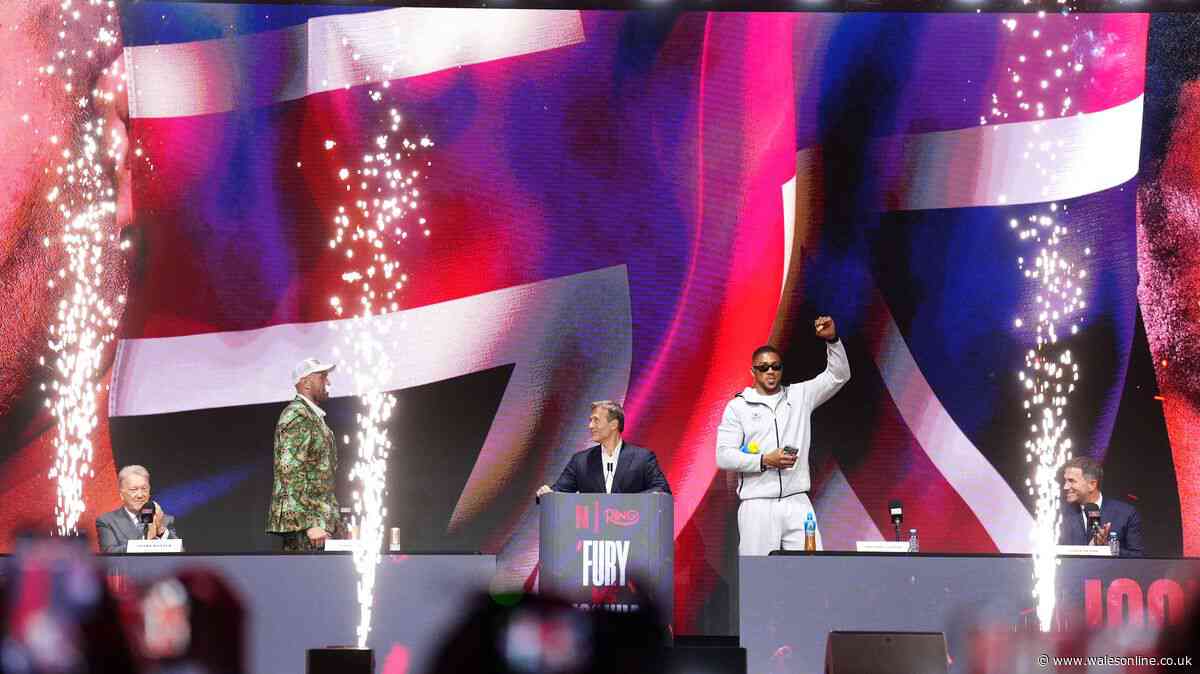 Fury v Joshua ticket sale details revealed as official announcement made