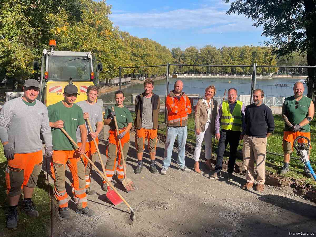 So soll der Park am Aachener Weiher wieder schön werden
