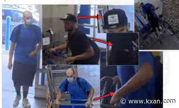 Police searching for man accused of robbing, stealing from Austin business
