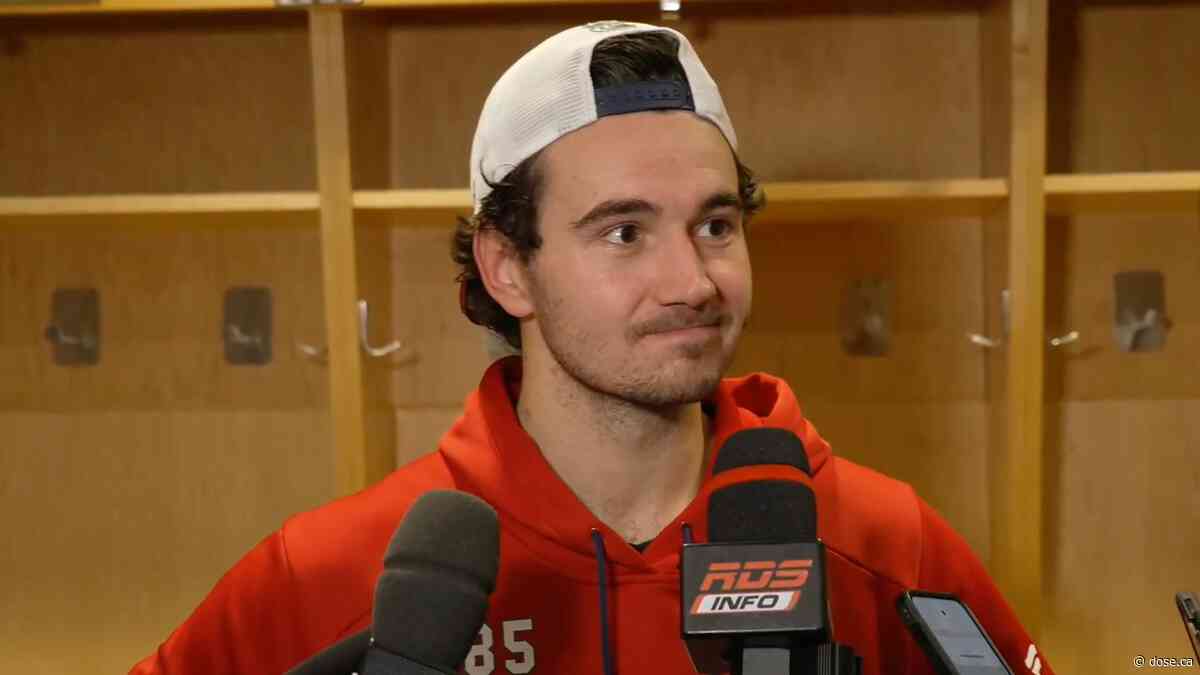 “I expect Alexandre Texier to sit out the next game.”