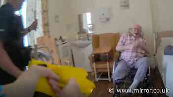 Cop who tasered one-legged man, 92, admits 'it doesn't look good' that she joked about it