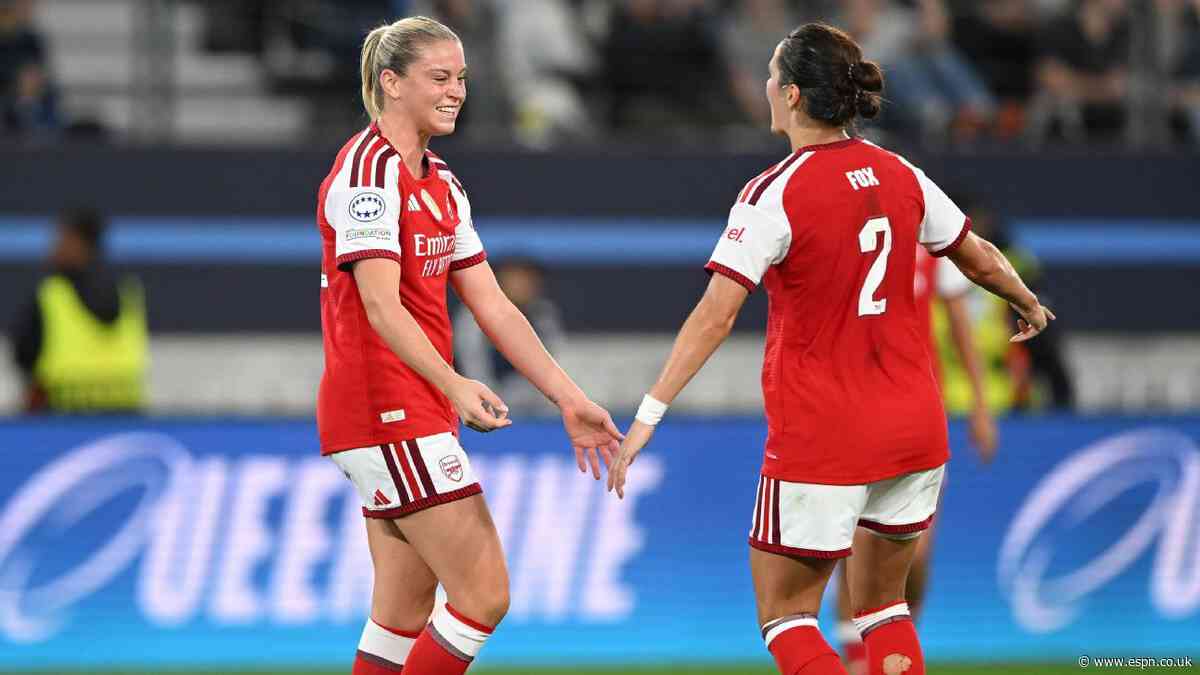 Paris FC vs Arsenal LIVE: UWCL latest updates as Russo fires Gunners ahead
