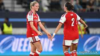 Paris FC vs Arsenal LIVE: UWCL latest updates as Russo fires Gunners ahead