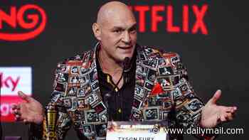 Tyson Fury vs Anthony Joshua press conference LIVE: Heavyweight rivals trade insults and clash over Eddie Hearn