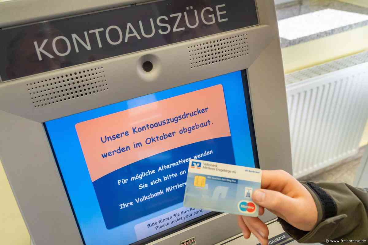Volksbank Mittleres Erzgebirge ändert Service: Tausende Kunden betroffen