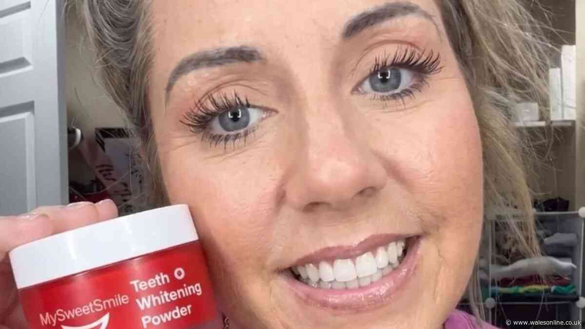 Stained teeth woman says 32p-a-go fix works so well she's gifting to smoker mum