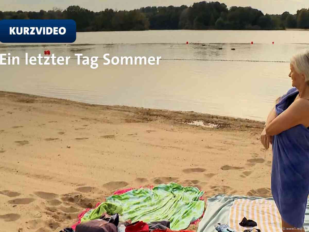 So hat sich Düsseldorf vom Sommer verabschiedet